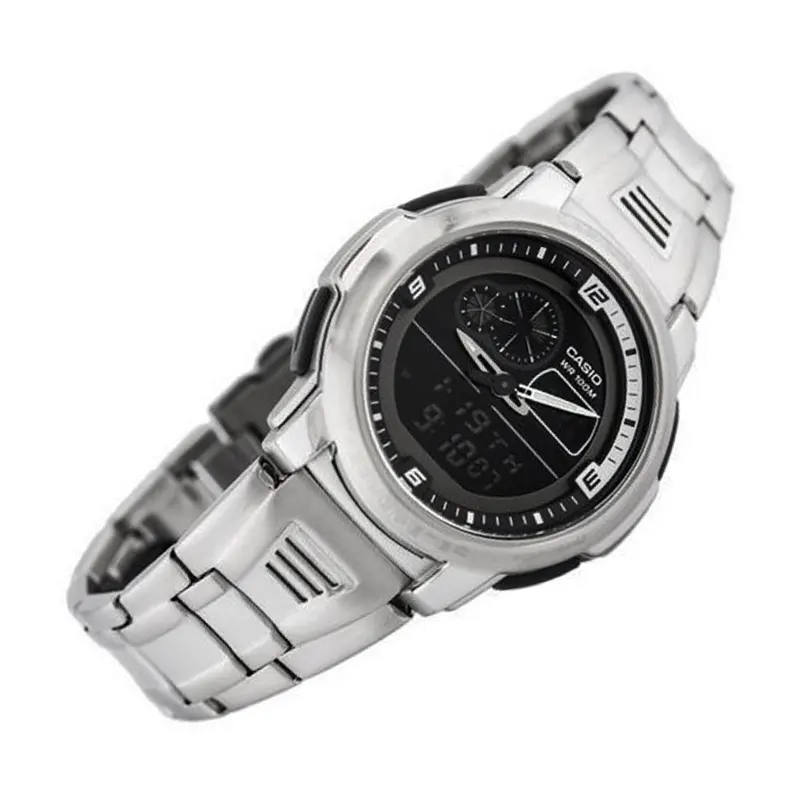 Casio Youth Amalog Digital Men’s Watch- AQF-102WD-1BVDF